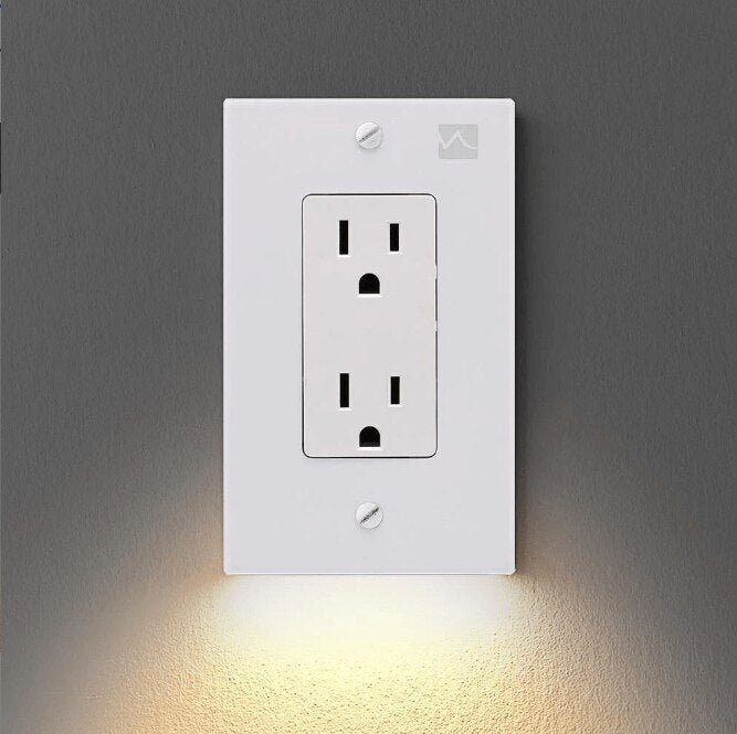 Outlet Wall Plate LED Night Light