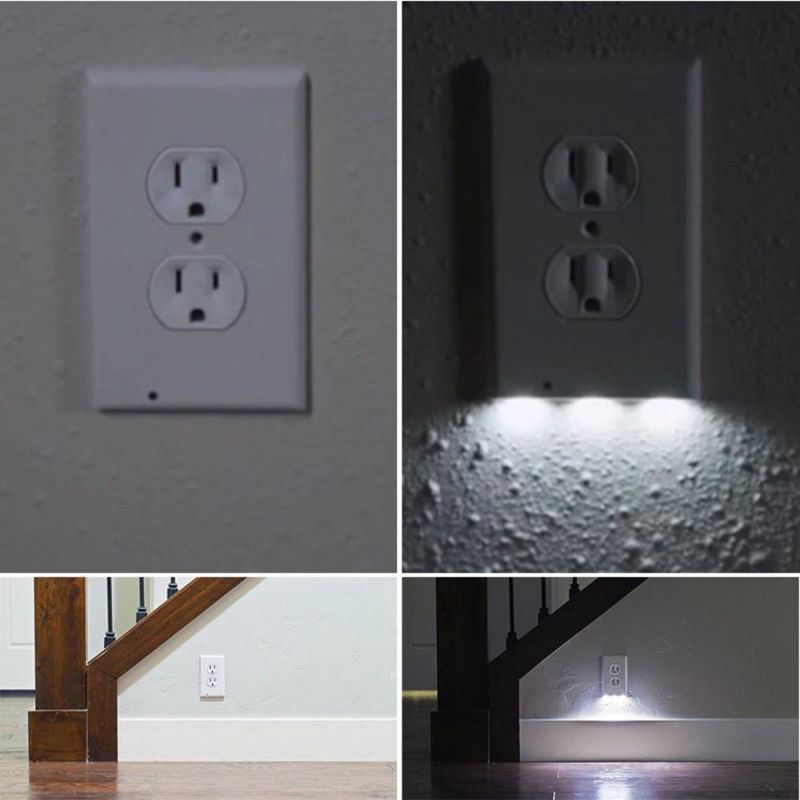 Outlet Wall Plate LED Night Light